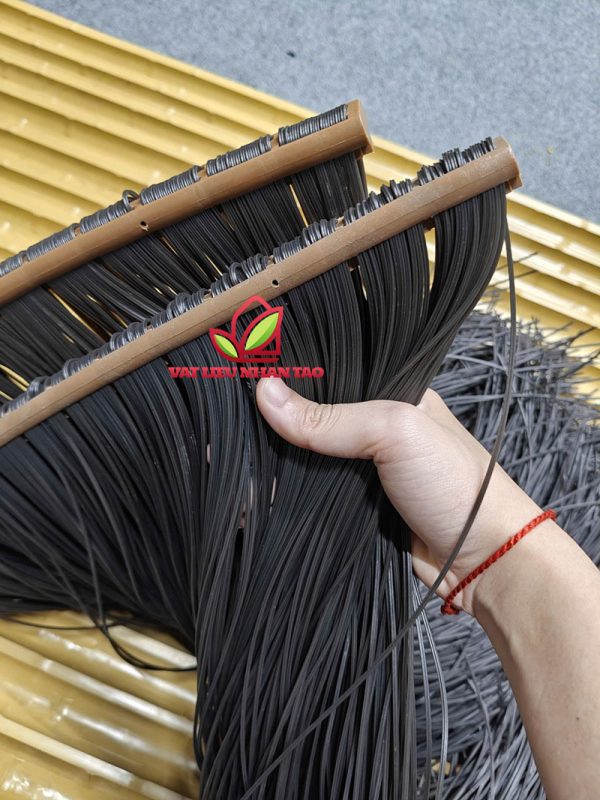 Synthetic artificial thatch roof