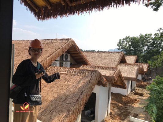 artificial thatch roofing