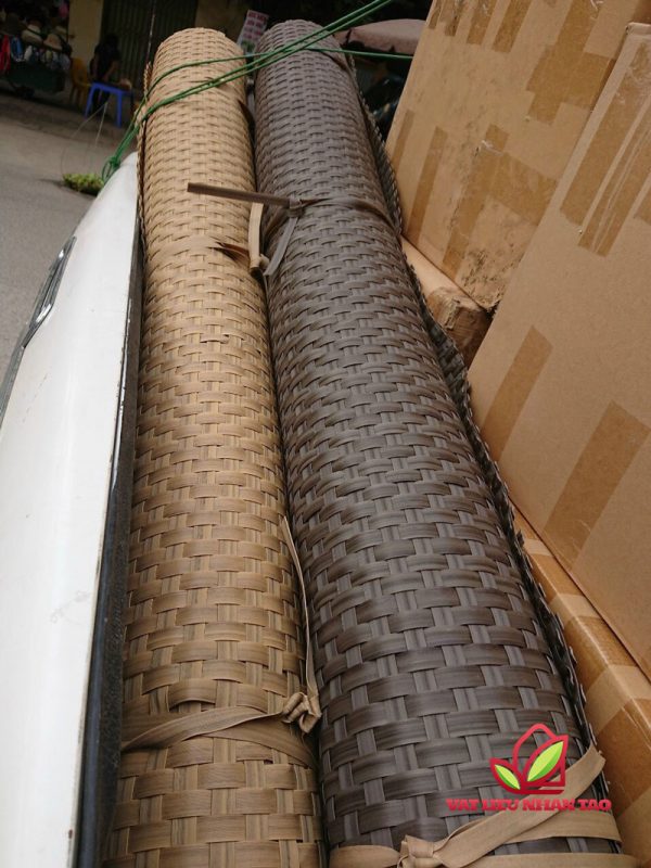 Synthetic bamboo matting