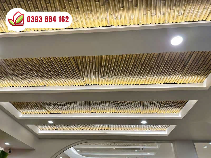 Thi công tre nhân tạo đơn giản